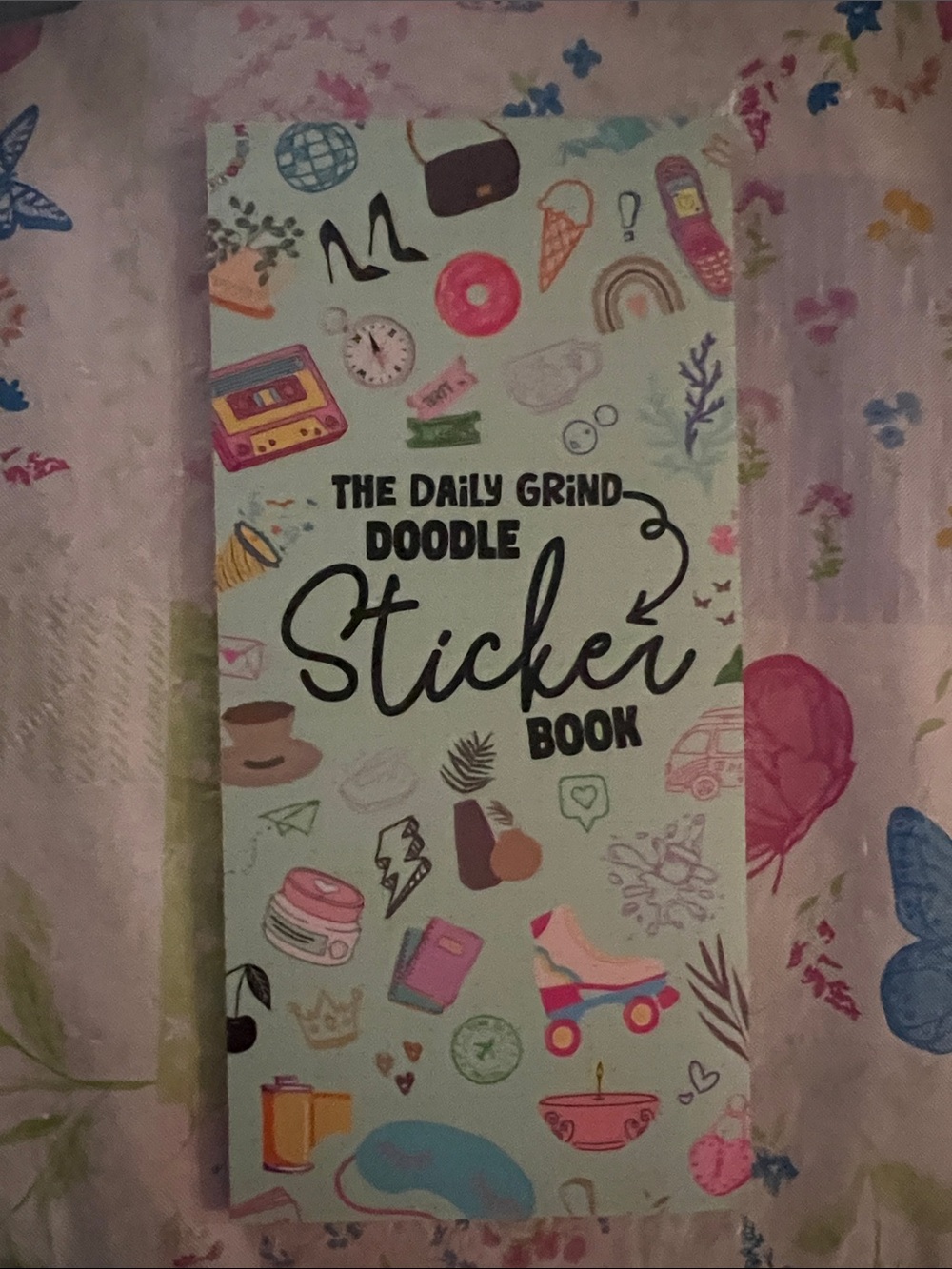Daily Grind Planner- doodle sticker book